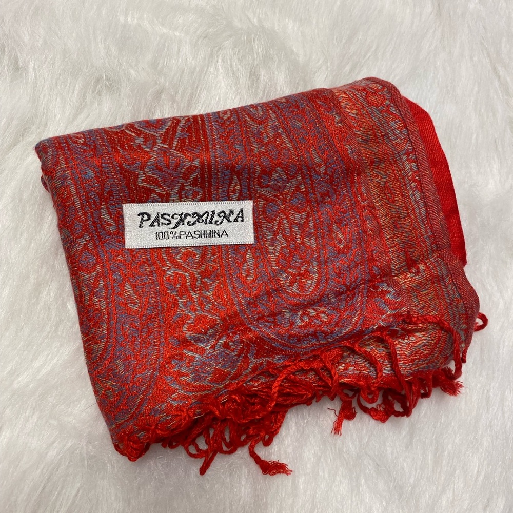 RED PASHMINA